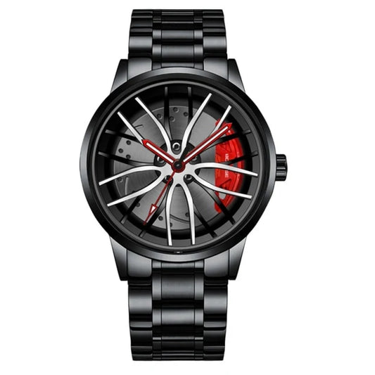 Stereoscopic Car Wheel Watch